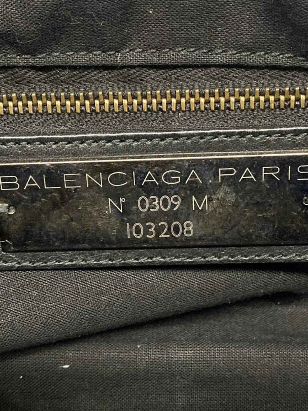 BALENCIAGA The First 103208 Black Leather Handbag - Picture 15 of 15